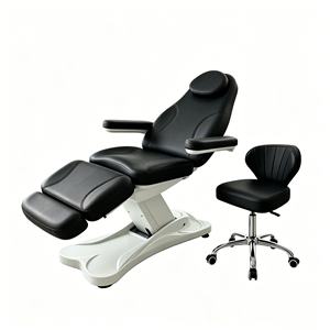 Wholesale 3 Motor <b>Electric</b> Beauty Bed Multifunctional Massage Facial Bed for Salon Clinic - Product Image 1