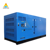 Groupe électrogène Weichai Baudouin 500kw 630 kva Generador Groupe électrogène diesel à auvent silencieux