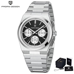 Montres pour hommes PAGANI DESIGN PD-1761, montres à quartz pour affaires, montres VK63 pour hommes, montre de luxe de marque haut de gamme, montre chronographe pour hommes - Product Image 1