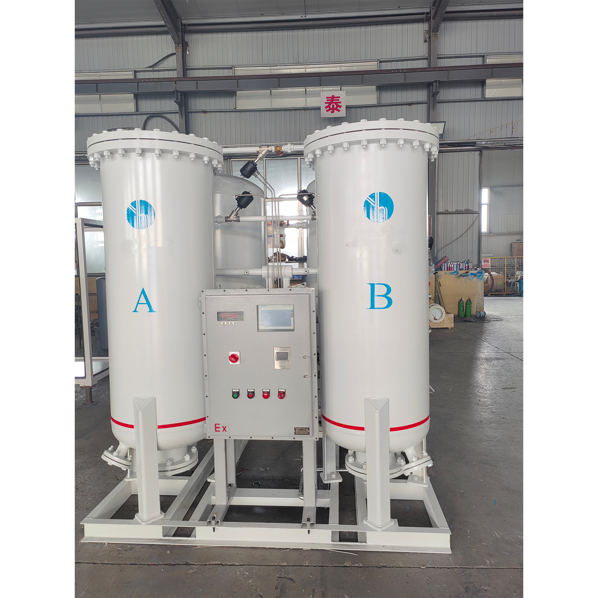 Основные компоненты двигателя PLC редукторный двигатель; Азотный генератор 220 В, оборудование для производства газа на месторождениях