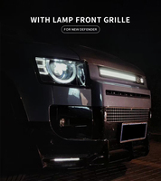 Grille avant de haute qualité avec lampe LED pour Land Rover New Defender 110/90 2020-2022