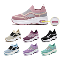Nouvelles Chaussures Décontractées pour Femmes, Style Tendance, Respirantes avec Coussin d'Air, Baskets Légères en Maille pour Fitness et Loisirs, pour Filles