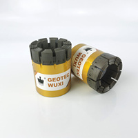 Geotec Wuxi foret diamanté HQ NQ NW HW haute qualité conception de type turbo géologique foret diamanté imprégné