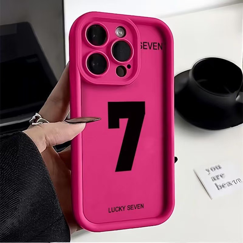 Lucky Seven Print Ladder Lens Style Shockproof TPU Cases Lucky Seven Print Ladder Lens Style Shockproof TPU Cases