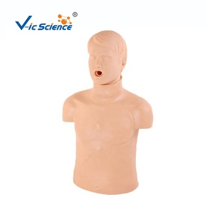Maniquí de Entrenamiento de RCP de Medio Cuerpo para Adultos, Modelo de Obstrucción, Compresión Torácica Externa - Product Image 4