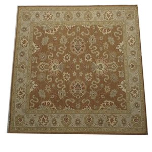 Nouvel arrivage de tapis mural moderne Sumaik en laine nouée à la main, écologique et antidérapant, ensemble de tapis à poils bas imprimés avec logo personnalisé - Product Image 4