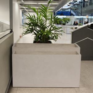 Fioriera Rettangolare Grande di Alta Qualità in Fibra di Argilla Vaso da Fiori in Cemento Decorazione per Balcone per Piantagioni Interne ed Esterne - Product Image 5