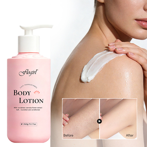 Crème Corporelle Hydratante et Éclaircissante au Beurre de Karité à l'Extrait Floral Marque Blanche - Product Image 1