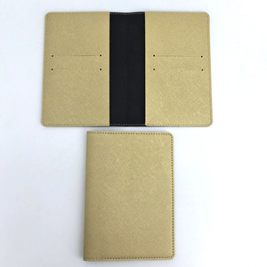เคสฝาปิดหนังไม่มีลวดลายกระเป๋าใส่หนังสือเดินทางของขวัญของชำร่วยตามต้องการ - Product Image 5