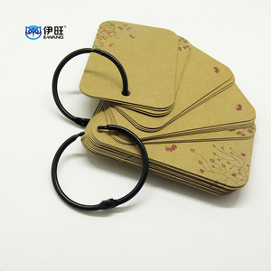 EWANG Office Stationery Black Metal 1.2 Inch Loose Leaf Binding <b>Ring</b> for Notebook - Product Image 4