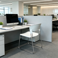 Chaise d'étudiant empilable au design ergonomique moderne pour salle de classe, bureau à domicile, école, conférence, salle à manger