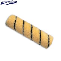 Rouleau de peinture murale industriel en polyacrylique de 9 pouces (230 mm) avec cadre de cage, outil de peinture, vente directe d'usine OEM, poils de 12 mm