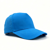 Casquette de golf snapback 5 panneaux perforée au laser, personnalisable avec logo brodé, nouvelle collection, haute qualité