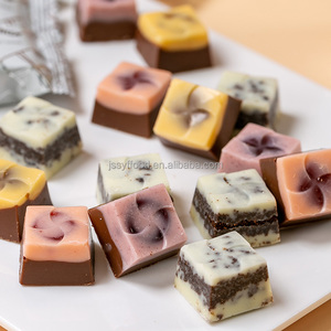 Oem/ODM dâu tây Matcha Cookie bánh sandwich hợp chất sô cô la với trái cây Gummy kẹo - Product Image 5