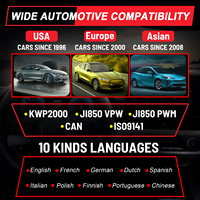 Nuevo OBDii Red V750 OBD2 Escáner OBD II Lector DE CÓDIGO DE VEHÍCULO 12V Herramienta de diagnóstico automotriz para automóviles