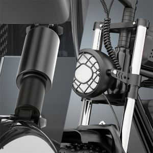 Vélo électrique de montagne à gros pneus, haute puissance, rechargeable, avec système de freinage à disque 48V, batterie au lithium, modèle Q20-Luxe haute puissance - Product Image 1