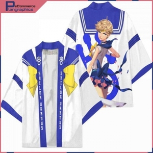 Nuevo Disfraz <span class=keywords><strong>de</strong></span> Cosplay <span class=keywords><strong>de</strong></span> <span class=keywords><strong>Sailor</strong></span> <span class=keywords><strong>Moon</strong></span>, Camisa Haori con Estampado a Color, Capa para Hombres y Mujeres, Kimono <span class=keywords><strong>de</strong></span> Anime - Product Image 4