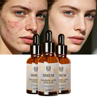 Sérum Hydratant Anti-Acné à l'Acide Salicylique, Glycolique et Mandélique – Contrôle du Sébum, Minimisation des Pores, Élimination des Imperfections