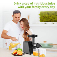 Nieuwe Slow Juicer Sapcentrifuge Afzuigmachine Voor Thuis Fruit Appel Oranje Groente Elektrische Slow Juicer