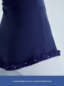 Váy biểu diễn chuyên nghiệp La Cicogna, kiểu dáng mới dành cho người lớn, mặc được quanh năm, bảo vệ hông, ren đính đá, dành cho trẻ em - Product Image 5