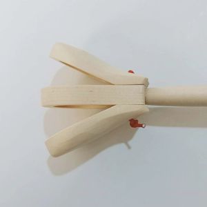 Instrumento de percusión Orff, aplaudidores de madera de doble cabezal, material didáctico musical profesional para educación musical en guarderías - Product Image 5