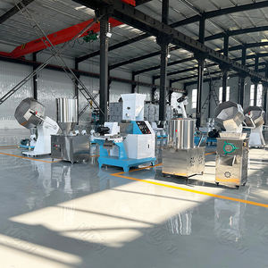 High Productivity New Factory Floating Fish <b>Feed</b> Extruding Pet Food <b>Process</b> Equipment Dog Food Dog Food Extruder <b>Machine</b> - Product Image 1
