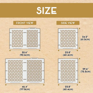 Hiện đại trong nhà Lớn Thùng gỗ với sọc mô hình giường vật nuôi đồ nội thất cho lớn hơn chó và mèo nhựa nhà chó và cũi - Product Image 3