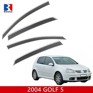 Déflecteurs de vent pour VOLKSWAGEN GOLF 5 2004+ Pare-pluie pour fenêtres Déflecteurs de vitres Déflecteurs de porte de voiture Pare-pluie - Product Image 2