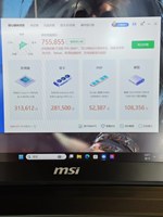 Portátil para Juegos GS66 95% Nuevo, I7-10870h/rtx3060, 16+512g, 15.6 Pulgadas