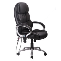 Haute qualité nouveau 6 Vibration Massage chaise de bureau ordinateur chaise de bureau en cuir PU chaise d'ordinateur