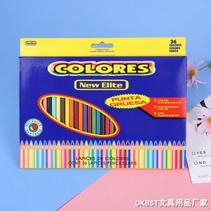 ชุดดินสอสี 12/24/36 สี ไม่หักง่าย สำหรับวาดภาพ ระบายสี เหมาะสำหรับเด็กและผู้ใหญ่ - Product Image 4