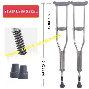 Cannelures sous bras en acier inoxydable, mm, contrôle des chocs à ressort, offre spéciale - Product Image 3