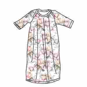Ropa de Dormir para Bebés Niñas de 9 a 12 <span class=keywords><strong>Meses</strong></span>, Camisón de Verano de Manga Larga, Camisón para Recién Nacidos, Conjunto de Ropa para Bebés - Product Image 3