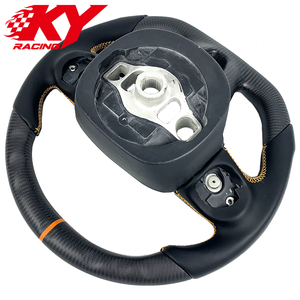 พวงมาลัยกีฬาแบบ LED RPM หุ้มหนังคาร์บอนไฟเบอร์ด้านแบบกำหนดเองสำหรับ Dodge Charger Challenger Durango SRT Hellcat RT/GT 392 - Product Image 3