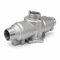 Pièce de valve en acier inoxydable 304/316, moulage de précision personnalisé, certifié ISO9001, conception professionnelle