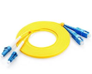 Cables de comunicación Premium SC LC de 1 a 4 metros, parche flexible de fibra óptica FTTH para sistemas de comunicación de alta velocidad - Product Image 1