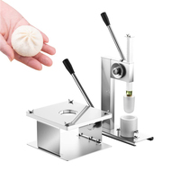 Machine manuelle à faire des petits pains farcis à la vapeur, machine commerciale pour la fabrication de baozi chinois