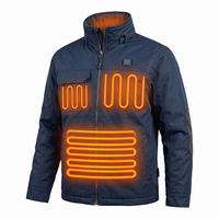 Chaqueta Eléctrica Térmica Personalizada para Hombre, Lavable, Transpirable, con Bolsillo Integrado, Chaqueta Casual de Invierno para Trabajo al Aire Libre