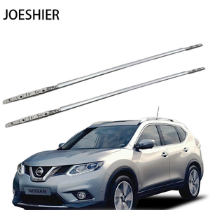 JOESHIER - Portaequipajes de Techo para Automóvil 4x4, para Nissan X-Trail 2014-2019, Rieles Laterales de Aluminio - Product Image 1