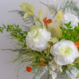 Arrangement de <span class=keywords><strong>roses</strong></span> éternelles de luxe pour décoration d'hôtel, <span class=keywords><strong>location</strong></span> de <span class=keywords><strong>vacances</strong></span>, Airbnb, design floral commercial, centre de table, Noël, longue durée - Product Image 2