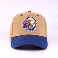 Venta directa de fábrica china buen precio dos colores Algodón puro gorras de béisbol ajustables juego sombrero personalizado