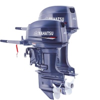 YAHATSU 2 Tak 9.9hp Mesin Motor Perahu Luar Papan (Outboard) Kompatibel dengan Motor Perahu YAMAHA Asli dan Suku Cadang untuk Pasar Rusia