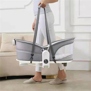 <span class=keywords><strong>Culla</strong></span> <span class=keywords><strong>Elettrica</strong></span> Oscillante Automatica con Zanzariera e Giocattoli Sospesi per Neonati e Lattanti - Product Image 3