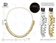 Catena da Vita Vintage in Lega di Zinco per Donna, Placcata Oro, 13.0-18.9 Pollici, Gioiello per il Corpo alla Moda per Feste - Product Image 1