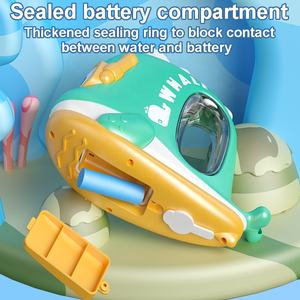 Cartone animato pistola ad acqua elettrica giocattolo per bambini estate acqua all'aperto gioco di battaglia pistole ad acqua automatica a fuoco continuo pistola ad acqua giocattolo - Product Image 6