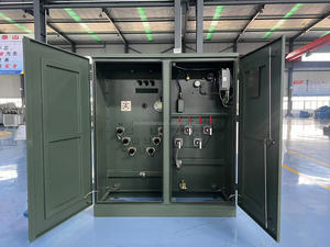 เครื่องจ่ายไฟฟ้าตราทรานส์ฟอร์เมอร์ อุปกรณ์ผลิตทรานส์ฟอร์เมอร์ 10.5kv 500kva 630kva 800kva 3000kva แบบติดตั้งบนแท่นขายพร้อมใช้งาน ONAN - Product Image 3