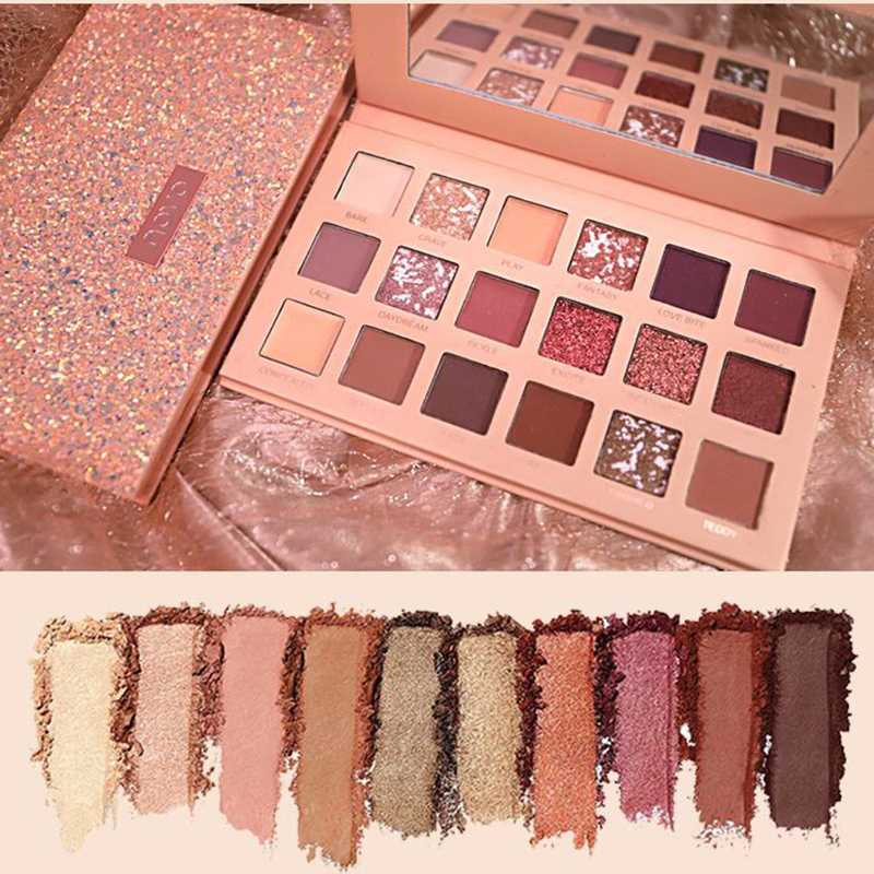 2020 прямые продажи с фабрики 2 типа 18-цветных теней для век поддонов макияж тени для век
