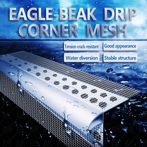 Profilo di Gocciolamento Composito in PVC + <span class=keywords><strong>Rete</strong></span> di Fibra di Vetro per Impermeabilizzazione di Pareti Esterne e Grondaie - Product Image 3