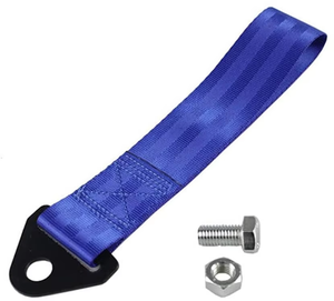 Sangle <span class=keywords><strong>de</strong></span> remorquage <span class=keywords><strong>de</strong></span> course rouge, sangle <span class=keywords><strong>de</strong></span> remorquage haute résistance, ensemble universel pour voitures, ceinture en nylon, corde <span class=keywords><strong>de</strong></span> <span class=keywords><strong>traction</strong></span>, crochets <span class=keywords><strong>de</strong></span> remorque - Product Image 2