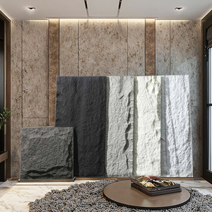 Cổ điển Hoa Damask PU Đá Nhân Tạo Bảng điều khiển tường trang trí không thấm nước Nấm đá Polyurethane hoa cổ điển Damask - Product Image 2